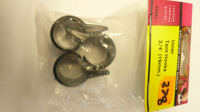 Inner tent hooks