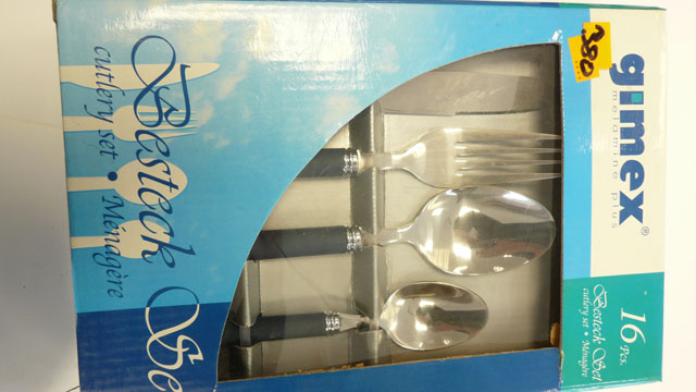 Caravan or camping cutlery set Menage're