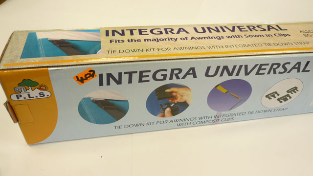 Awning/Tent tie down kit for awnings
