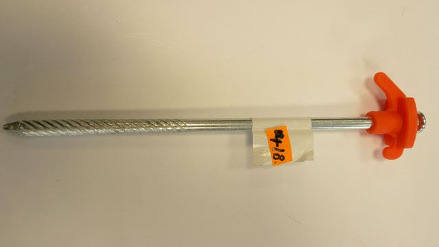 200mm Rock peg 6mm thick