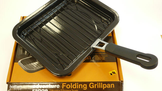 Folding grill pan none stick