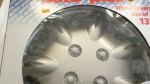 Tyreline Argon  Silver 13 inch Metal wheel covers