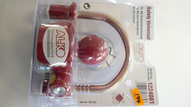 AL-KO  Security Device for Hitch