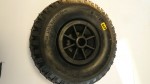 Pneumatic spare tyre 260mmx85mm rubber wheel