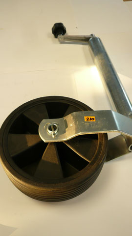 Soft wheel 48mm jockey wheel assembly