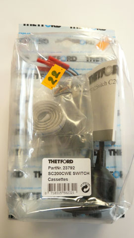 Thetford  SC200 Electric Flush Switch  cassettes
