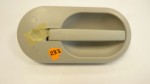 Grey lock-Outer handle with screws