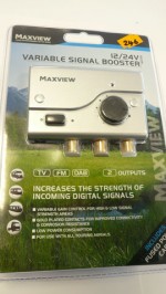 Maxiview Signal Booster 12-24v