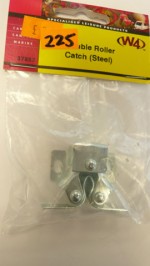 Double roller catch steel