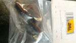 Brown battery strap holder