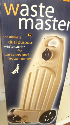 Dual purpose waste water carrier