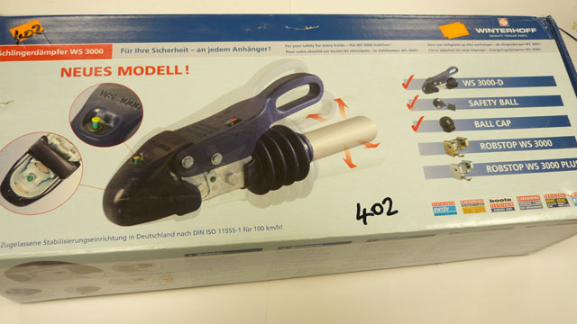 Winterhoff  stabiliser head for caravan