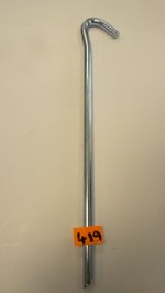 200mm Steel peg 6mm thick