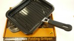 Folding grill pan none stick