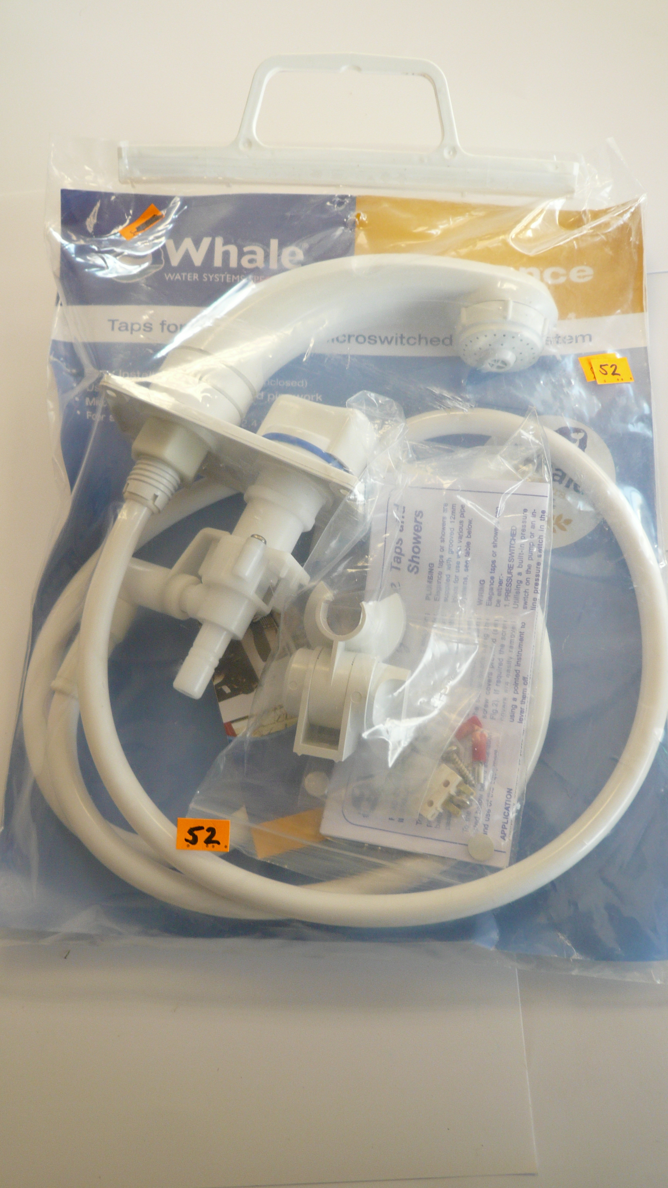 Elegance Single Combination Tap/Shower & Wall Bracket