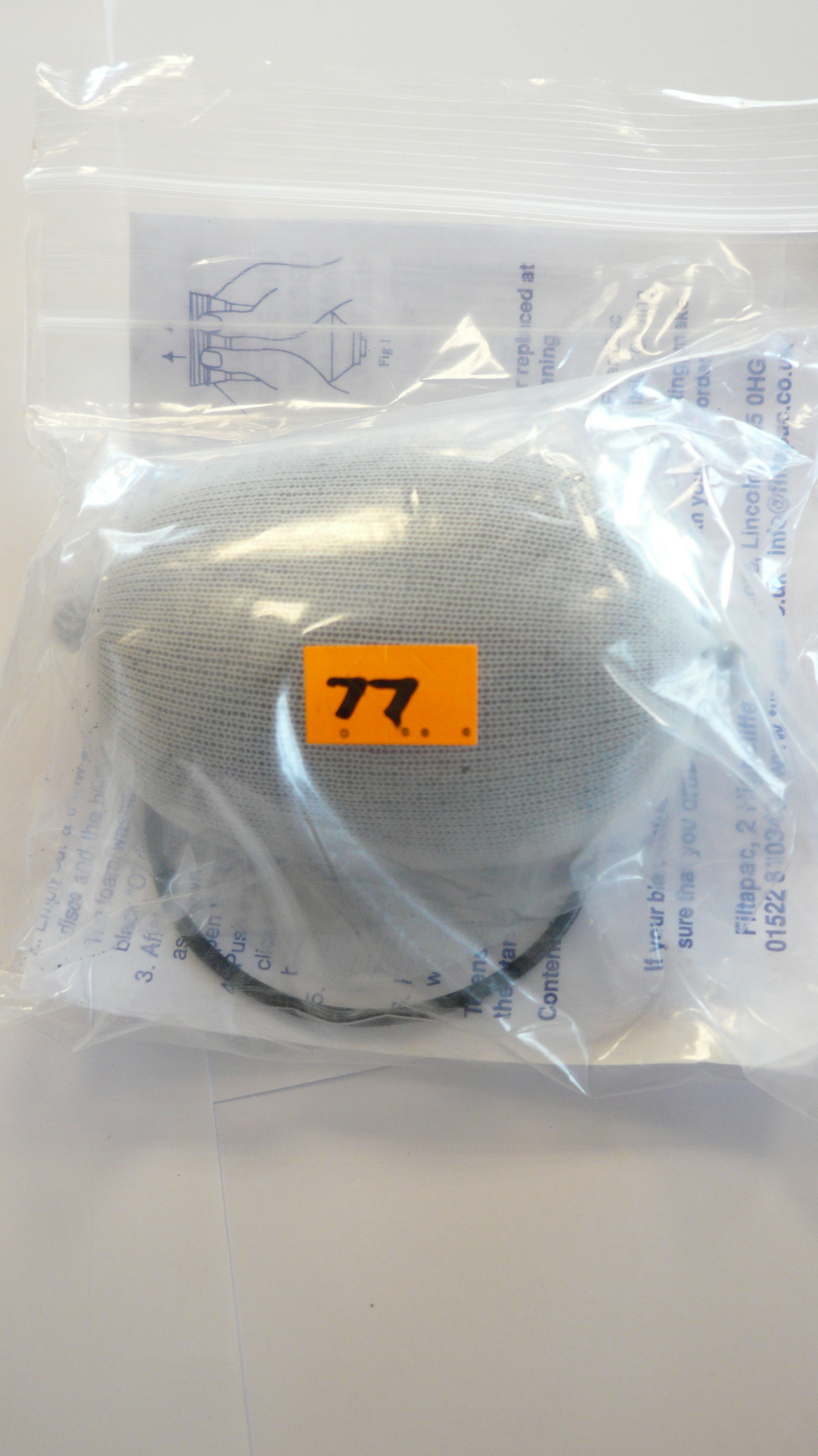 Filtepac  Refills water filter with (o ring)