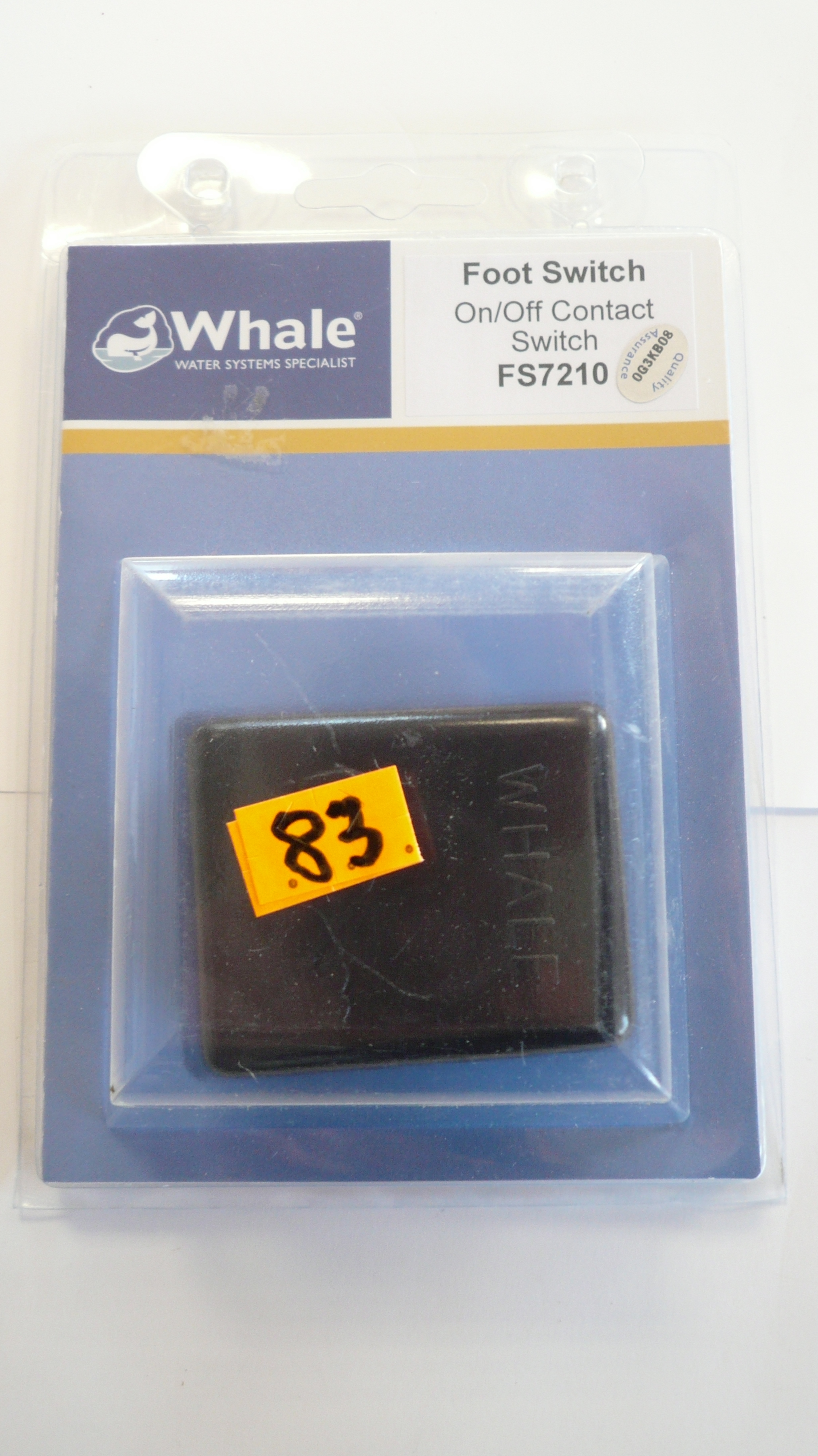 Whale foot   ON/Off contact switch