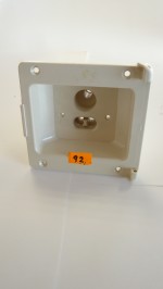 Water and electric housing socket